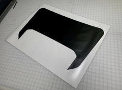 TRD PRO hood pre-cut decal fits Toyota Tacoma 2016-2020 OEM specs