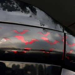 Car Taillight Cover Bat Sticker DIY Waterproof Rear Tail Light Decal 30*48cm