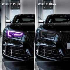 Photochromic TPU Headlight Tint Film UV Clear Color Taillight Light Protection