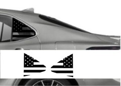 (2) American Flag Decal Rear windows fits Toyota Camry 2018-2022