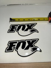 LOT OF 2 INTERNAL BYPASS FOX RACING SHOCKS SHOX DECALS STICKERS BMX RACING