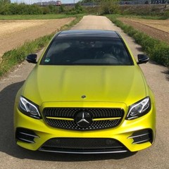 KPMF K75400 Matte Iced Yellow Titanium Metallic Vinyl Car Wrap | K75534