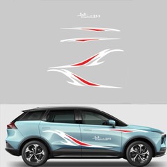Stickers Decals Body Side Decor Stripes Graphics Vinyl Waterproof For Car Truck