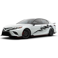 Smudged graphics stickers decal compatible with Toyota Camry