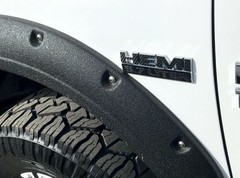 HEMI 5.7 LITER Fender Badge Overlay Decals (pair) for Ram