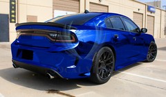 Supercast Easy Stretch Chrome Royal Blue Vinyl Wrap Bubble Free Sticker Decal