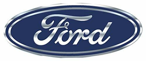 Chroma 41701 Ford Blue Oval Aluminum Domed Bendable Decal Emblem 2″ x 5 1/4″