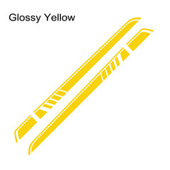 2pcs Car Stickers Universal Vinyl Stripes Graphics Sporty 270x16cm