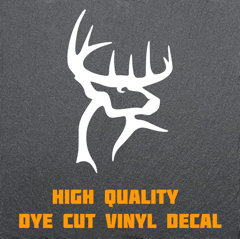 Hunting Buck Decal. ASSORTED Size/Colors. High Quality FREE Shipping!