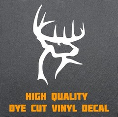 Hunting Buck Decal. ASSORTED Size/Colors. High Quality FREE Shipping!