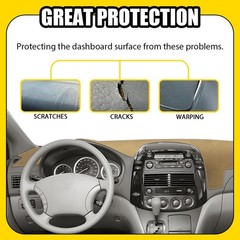 For 2004-2010 Toyota Sienna Dash Cover Dash Mat Dashmat Pad Car Dashboard 1-5X