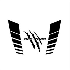 Racing Stripes Car Sticker Claw Scratch Decal Auto Hood Bonnet Vinyl Body Decor