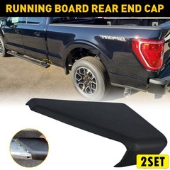 ABS For 2015-22 Ford F150 Left Rear Driving Running Board End Cap FL3Z-16 N