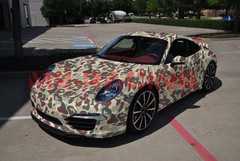 Premium Camouflage Camo Ape Green Car Vinyl Wrap Sticker Decal Sheet Film DIY