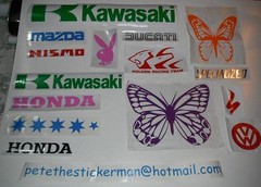 Tailgate sticker / decal 750mm x 110mm Black etc, suits Nissan NAVARA