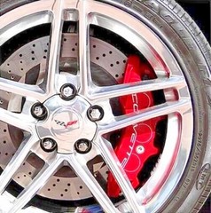 6 x for Corvette C6 Z06 Brake Caliper Decals sticker -Color Options- FAST