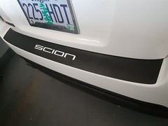 2014-16 Scion tC Rear Bumper Pre-Cut Vinyl Sticker Carbon Fiber Wrap Overlay