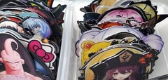 100 Bulk Wholesale Car Stickers Peekers Lenticular 3D Decal Anime and MORE MIXED