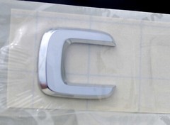New 2006-2013 Mercedes-Benz C__280 Chrome Letter Emblems 2098170615 C209