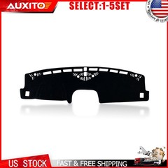 Dash Cover for Ford Maverick 22-24 Thickened Anti-Slip Dash Cover Mat Black 1-5X