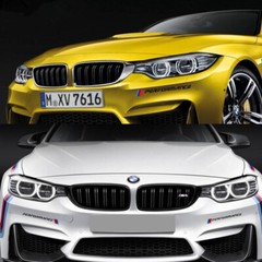 2 Reflective PERFORMANCE car auto sticker decal stickers BMW 3 5 X1 X3 X5 X6 X4