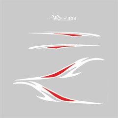 Stickers Decals Body Side Decor Stripes Graphics Vinyl Waterproof For Car Truck