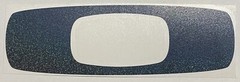 Oakleys “O” Black Glitter Rainbow Oil Slick Decal Sticker