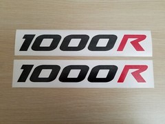 2pcs 1000R Decal Vinyl Stickers for Can Am Maverick