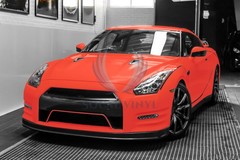 Premium Satin Red Matte Flat Vinyl Wrap Sticker Film DIY Decal Bubble Free