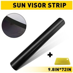 Windshield UV Decal Shade Window Sun Visor Strip Tint Film Front Trim Banner 60″