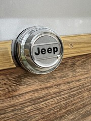 Grand Wagoneer Silver Tailgate Key Cover Decal 1986-1991 for Jeep