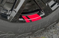 2020 21 22 23 Chevy Silverado Trail Boss REDLINE Stripe Decals Fits 18″ 20″ Rim