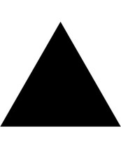 Triangle Shape Funny Truck Vinyl Decal Sticker you choose size and color