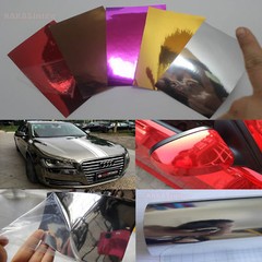 Testing Samples 3D 4D 5D Carbon Fiber Matte Chrome Mirror Vinyl Wrap Sticker CF