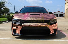 Supercast Chrome Rose Gold Car Vinyl Wrap Decal Sticker Air Release Bubble Free