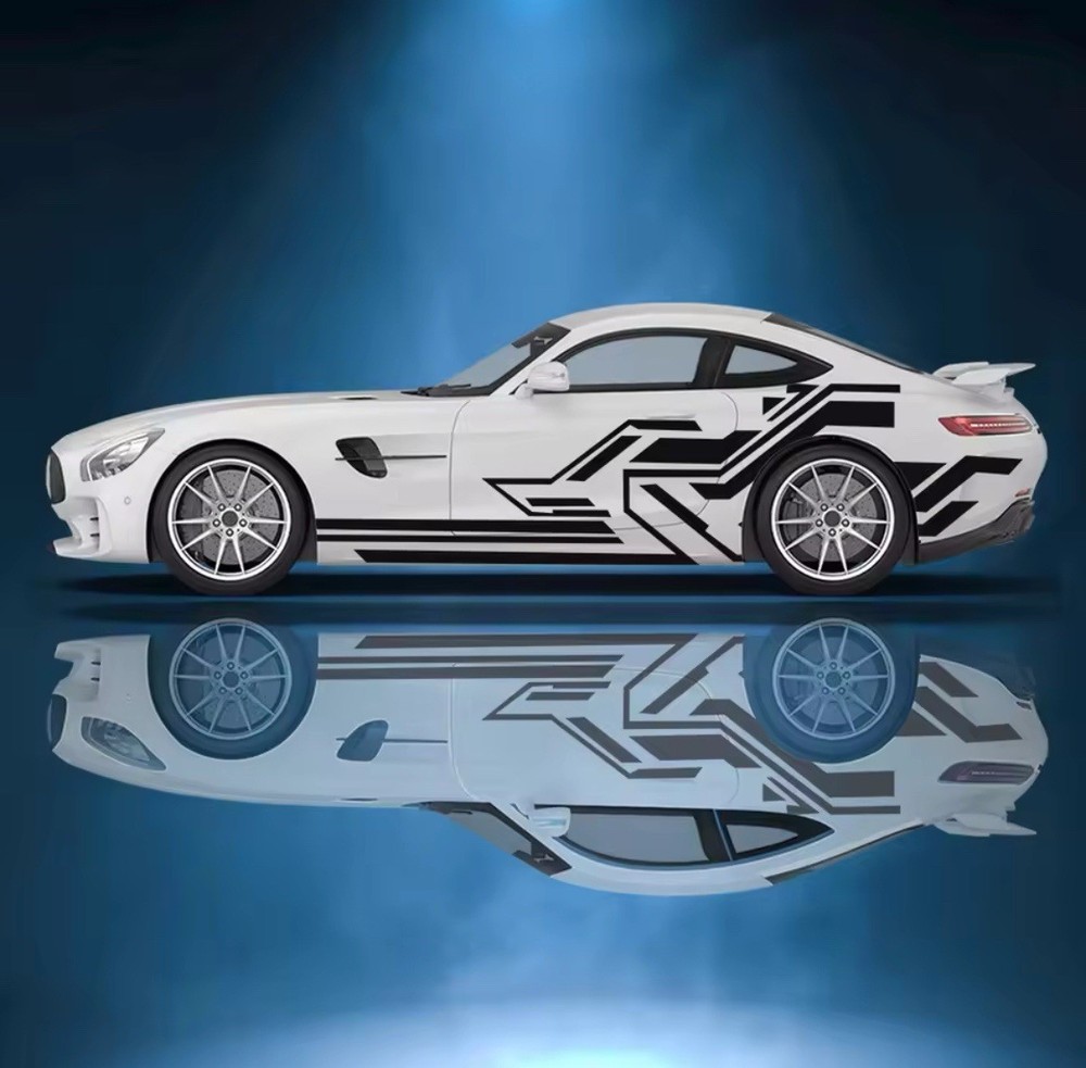 Car Decals; Racing Car Decal; Comes With Both Sides; Cool Sports Decals; Custom