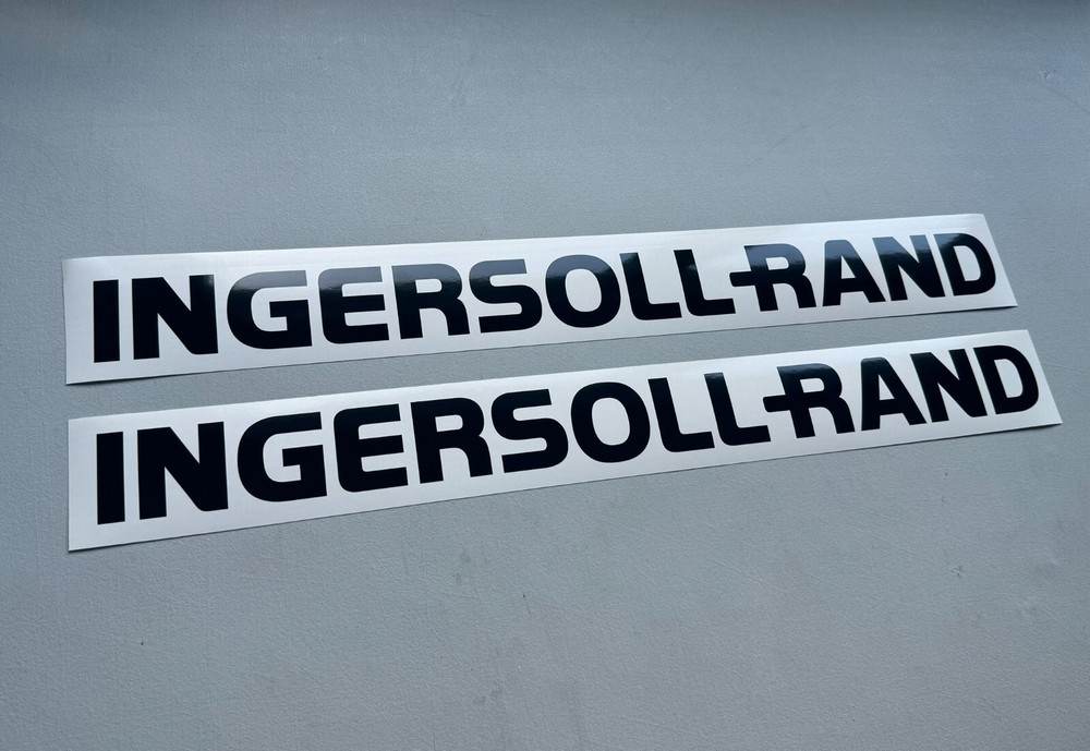 Bobcat Skid Steer Decals Ingersoll-Rand 22.5″ Rear Loader Vinyl Decal Sticker 2x