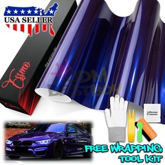 ESSMO PET Super Gloss Metallic Royal Indigo Blue Car Vinyl Wrap Decal Like Paint