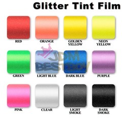 Matte Glitter Red Tint Headlights Taillight Lights Lamp Fog Auto Film Protective