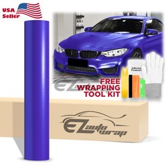 Matte Metallic Satin Pearl Royal Purple Vinyl Car Wrap Sticker Decal Sheet Film