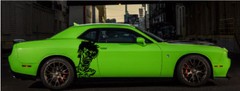 Zombie Grunge Walking Dead Vinyl Decal Car Truck SUV Vehicle Graphic Hood Pickup