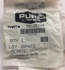 Polaris Screw 7512049 New OEM Stainless Steel Screw 2000 Pro 785 PWC
