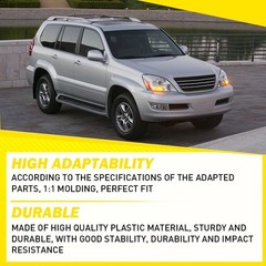 Gray Front Upper Roof Grip Grab Handle 7460344020B6 For 03-09 4Runner GX470 2-6X