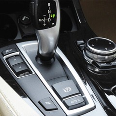 Black Parking Brake P Button Trim Replacement For BMW 5 6 X5 X6 F10 F12 F15 F16
