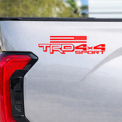 TRD 4X4 Sport Toyota Tundra 2024 2025 vinyl decals stickers1Pair