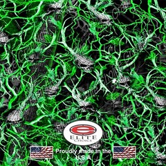 Obliteration Skull Green Wrap Vinyl Truck Camo Car SUV Real Camouflage 52″x6ft