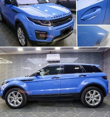PET Gloss Full Car Truck SUV Vinyl Wrap Hood Sticker Stretch Abu Dhabi Blue HDUS