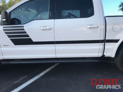 For Ford F150 Side Graphics Hockey Arrow Stripes Vinyl Decals Stickers 2009-2020