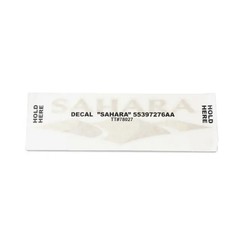 Genuine Mopar Decal 55397276aa
