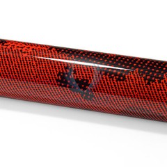 PET Camouflage Python Gloss Dark Red Car Vehicle Vinyl Wrap Decal Sticker Sheet